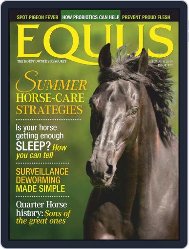 Equus May 21st, 2019 Digital Back Issue Cover