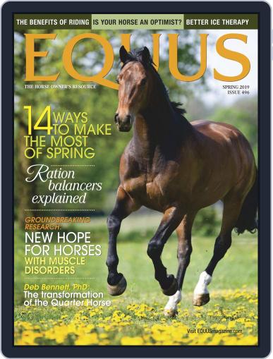 Equus March 19th, 2019 Digital Back Issue Cover