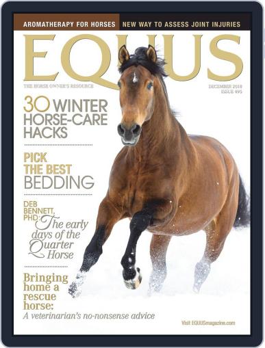 Equus December 1st, 2018 Digital Back Issue Cover