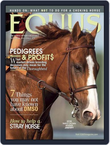 Equus November 1st, 2018 Digital Back Issue Cover