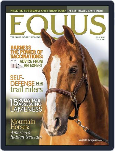 Equus June 1st, 2018 Digital Back Issue Cover