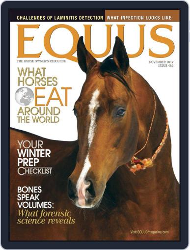 Equus November 1st, 2017 Digital Back Issue Cover