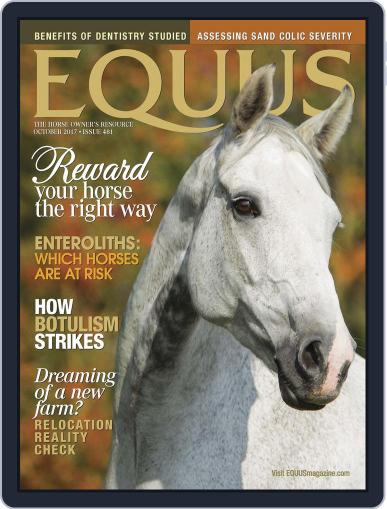 Equus October 1st, 2017 Digital Back Issue Cover