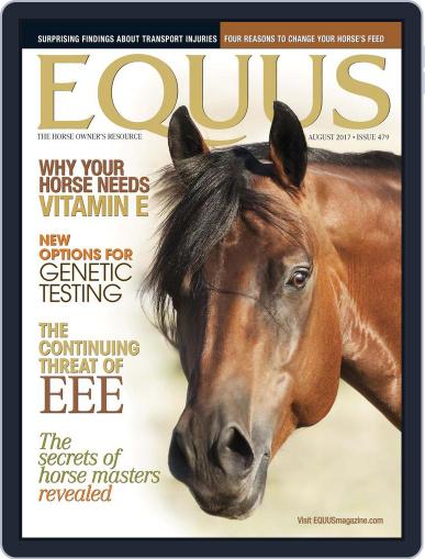 Equus August 1st, 2017 Digital Back Issue Cover