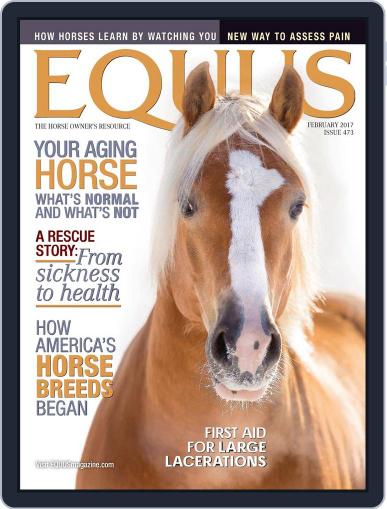 Equus February 1st, 2017 Digital Back Issue Cover