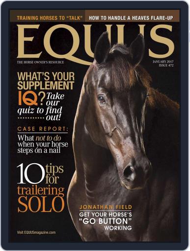 Equus January 1st, 2017 Digital Back Issue Cover