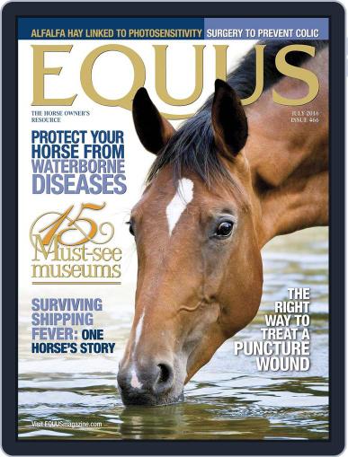 Equus June 21st, 2016 Digital Back Issue Cover