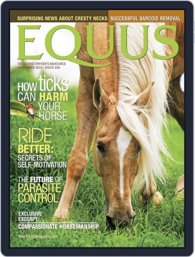 Equus September 1st, 2015 Digital Back Issue Cover