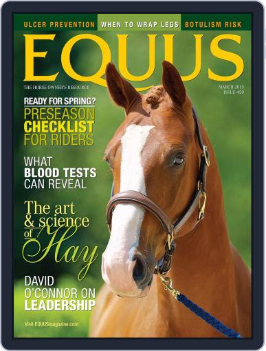 Equus March 1st, 2015 Digital Back Issue Cover