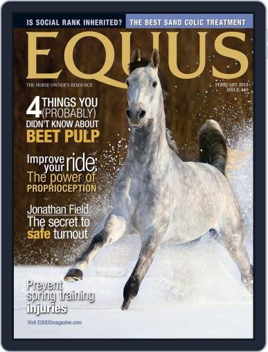 Equus February 1st, 2015 Digital Back Issue Cover