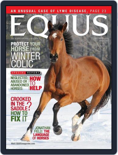 Equus December 1st, 2014 Digital Back Issue Cover
