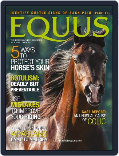 Equus June 24th, 2014 Digital Back Issue Cover