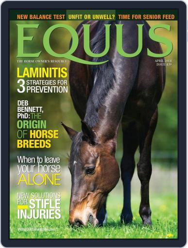 Equus March 25th, 2014 Digital Back Issue Cover