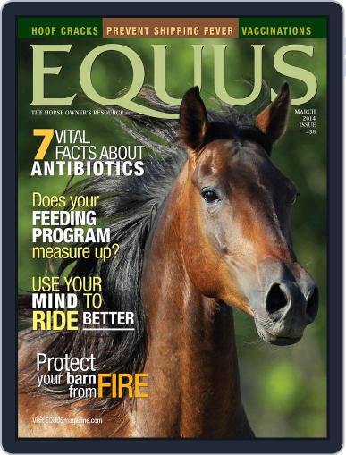 Equus February 25th, 2014 Digital Back Issue Cover