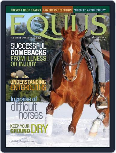 Equus December 24th, 2013 Digital Back Issue Cover