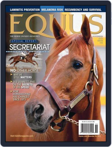 Equus October 22nd, 2013 Digital Back Issue Cover