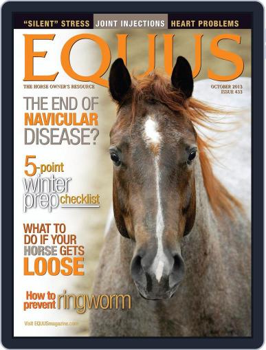 Equus September 27th, 2013 Digital Back Issue Cover