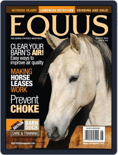 Equus July 23rd, 2013 Digital Back Issue Cover