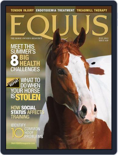 Equus June 26th, 2013 Digital Back Issue Cover