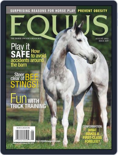 Equus July 9th, 2012 Digital Back Issue Cover