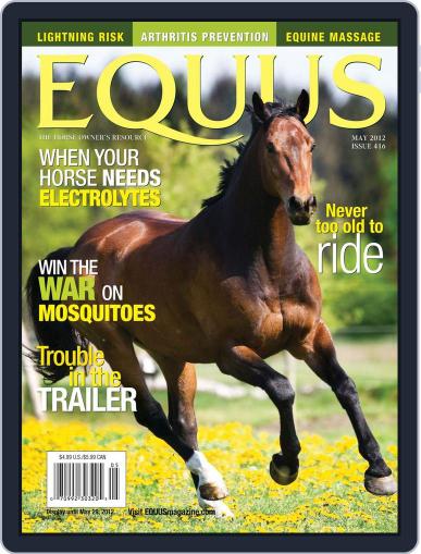 Equus April 9th, 2012 Digital Back Issue Cover