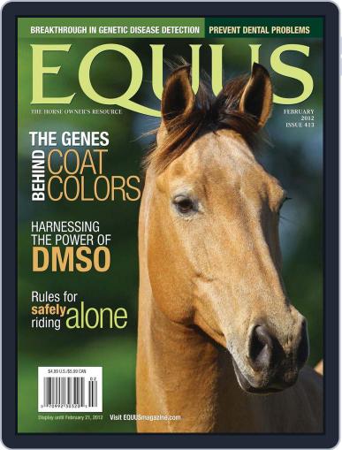 Equus January 9th, 2012 Digital Back Issue Cover