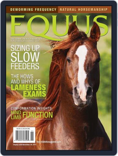 Equus October 25th, 2011 Digital Back Issue Cover