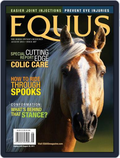 Equus July 26th, 2011 Digital Back Issue Cover