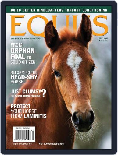 Equus March 29th, 2011 Digital Back Issue Cover