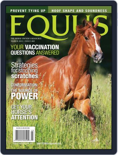 Equus February 22nd, 2011 Digital Back Issue Cover
