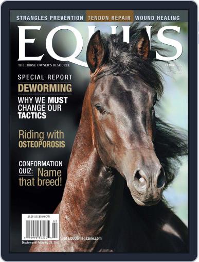 Equus January 25th, 2011 Digital Back Issue Cover