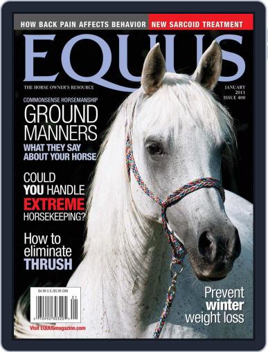 Equus December 20th, 2010 Digital Back Issue Cover
