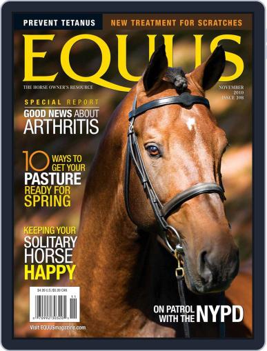 Equus October 17th, 2010 Digital Back Issue Cover