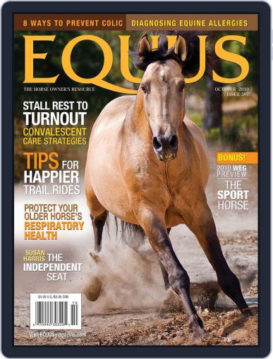Equus September 30th, 2010 Digital Back Issue Cover