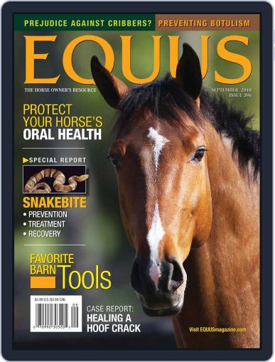 Equus August 15th, 2010 Digital Back Issue Cover