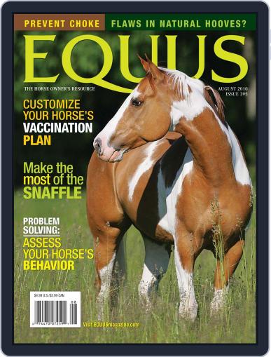 Equus July 15th, 2010 Digital Back Issue Cover