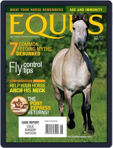 Equus May 15th, 2010 Digital Back Issue Cover