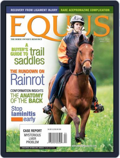 Equus March 22nd, 2010 Digital Back Issue Cover