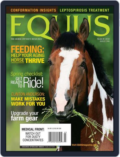 Equus February 9th, 2010 Digital Back Issue Cover