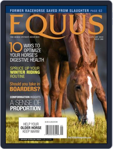 Equus December 28th, 2009 Digital Back Issue Cover