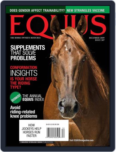 Equus November 24th, 2009 Digital Back Issue Cover