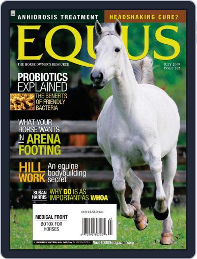 Equus June 23rd, 2009 Digital Back Issue Cover