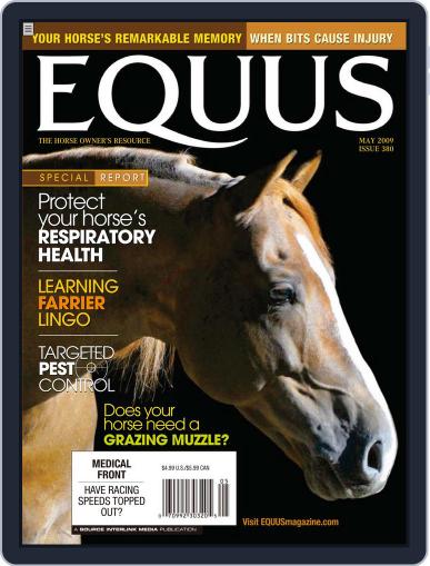 Equus April 28th, 2009 Digital Back Issue Cover
