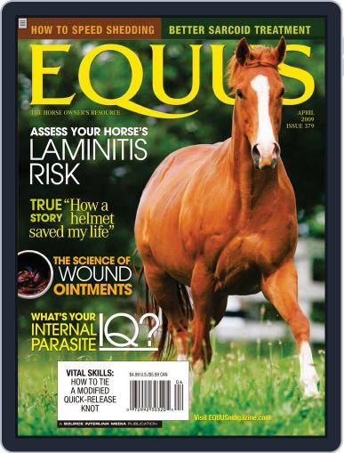 Equus March 24th, 2009 Digital Back Issue Cover
