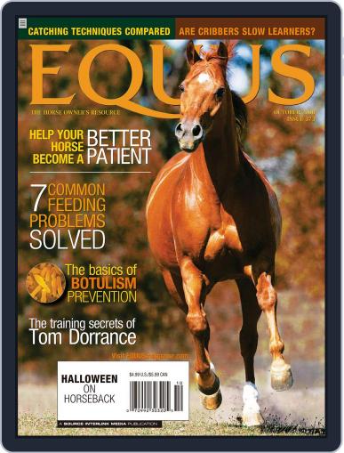 Equus October 2nd, 2008 Digital Back Issue Cover