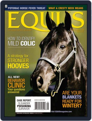 Equus August 26th, 2008 Digital Back Issue Cover