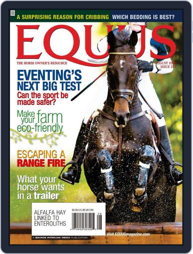 Equus July 29th, 2008 Digital Back Issue Cover