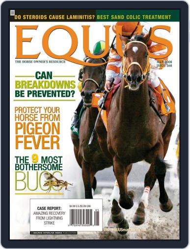 Equus April 29th, 2008 Digital Back Issue Cover