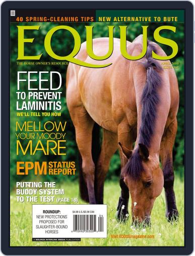 Equus March 25th, 2008 Digital Back Issue Cover