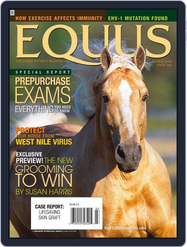 Equus February 29th, 2008 Digital Back Issue Cover